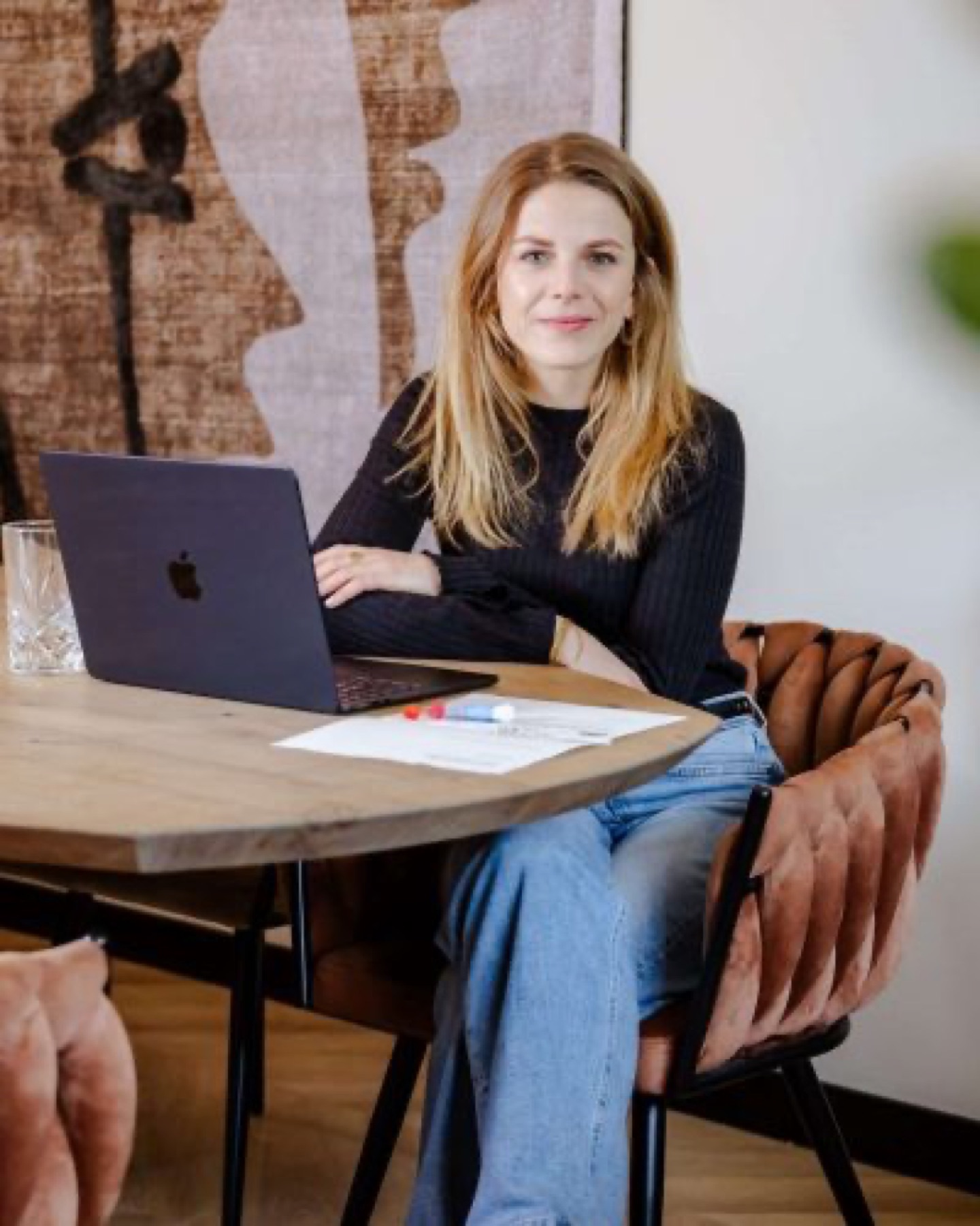 Fleur in gesprek