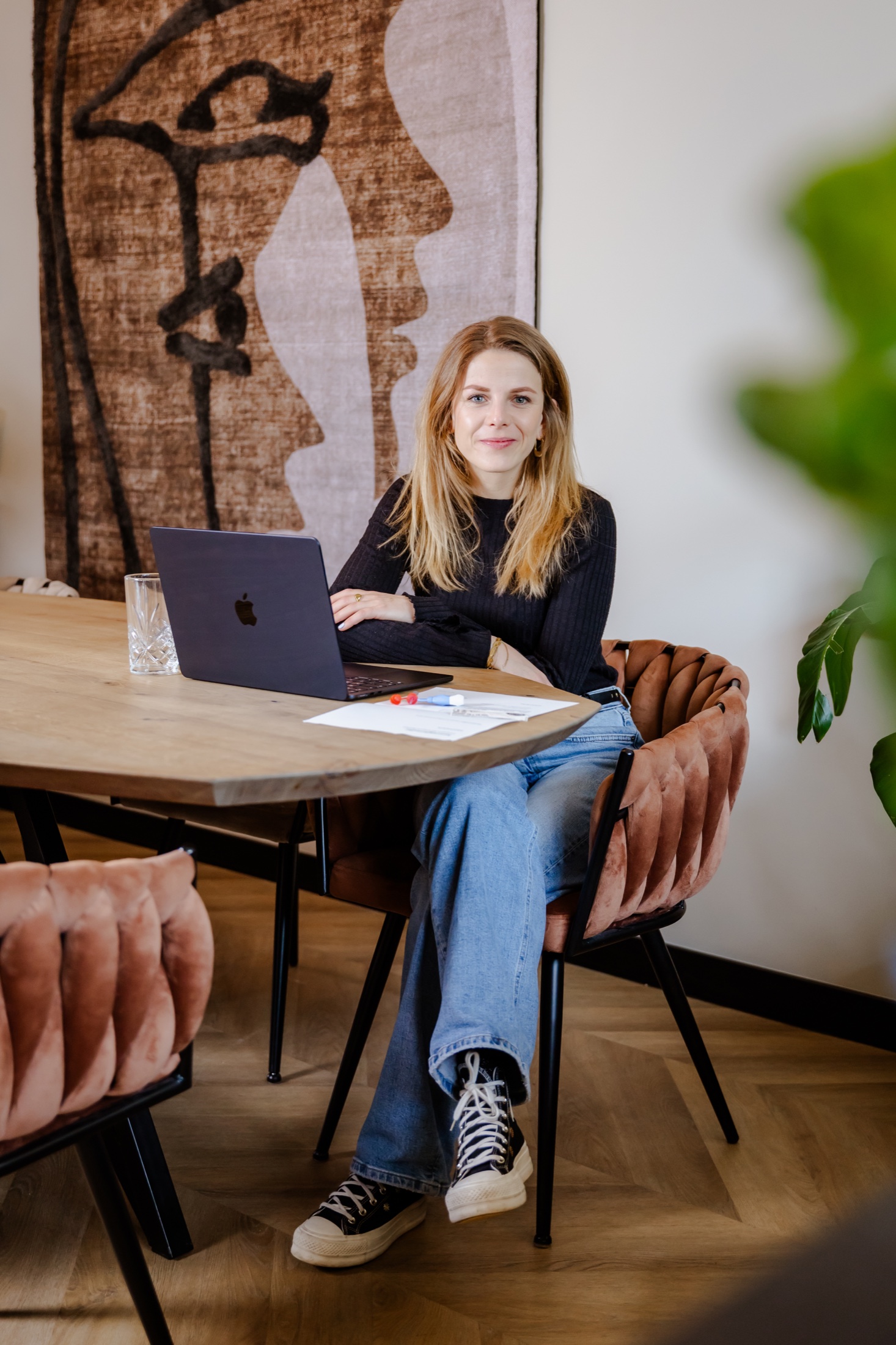 Fleur in gesprek